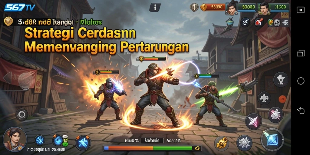 Gameplay strategis yang intens dan menegangkan dari 567TV.