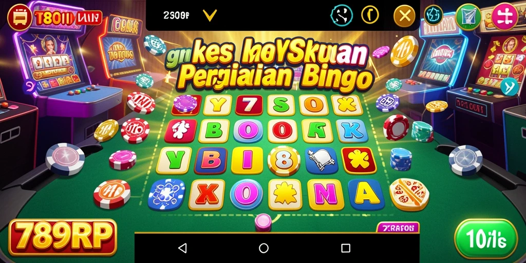 Screenshot gameplay Bingo di 789RP menampilkan aksi seru dan interaksi pemain.