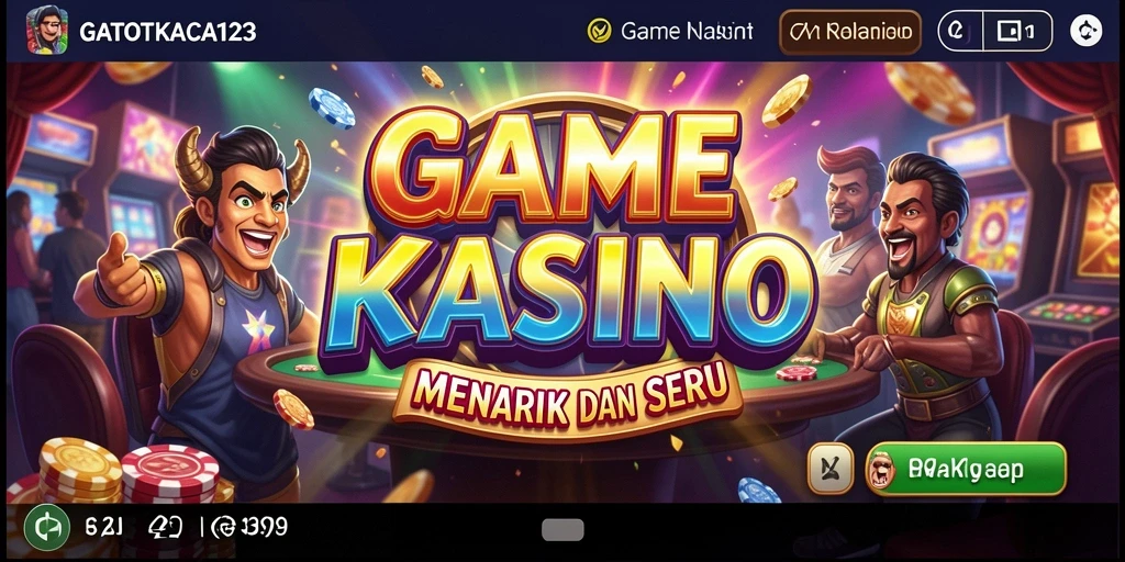 Tampilan menarik dan gameplay dinamis GATOTKACA123 dalam aksi.