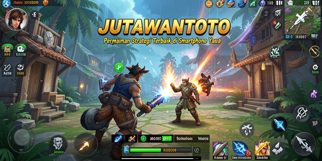 Tampilan screenshot JUTAWANTOTO menampilkan strategi dan pertempuran menarik.
