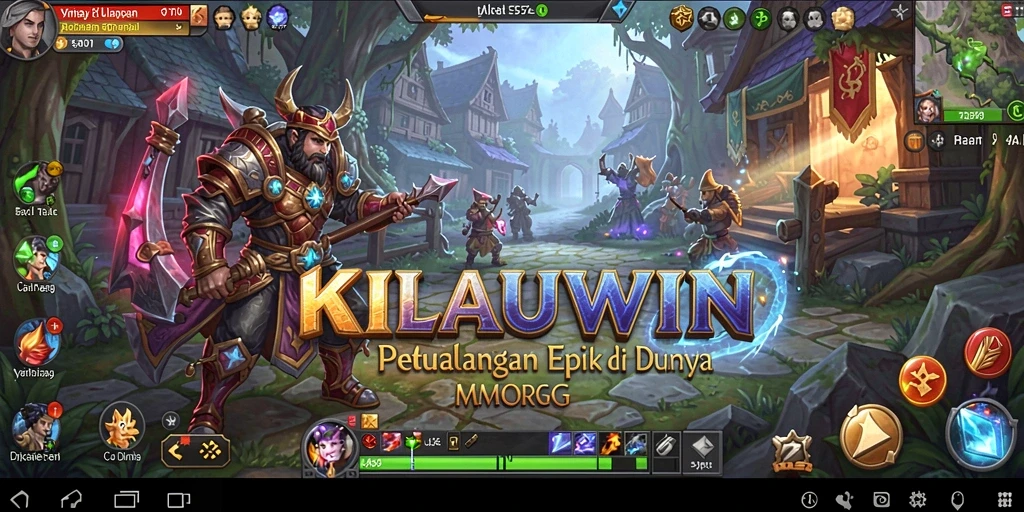 Tampilan gameplay KILAUWIN yang memukau dengan aksi seru.
