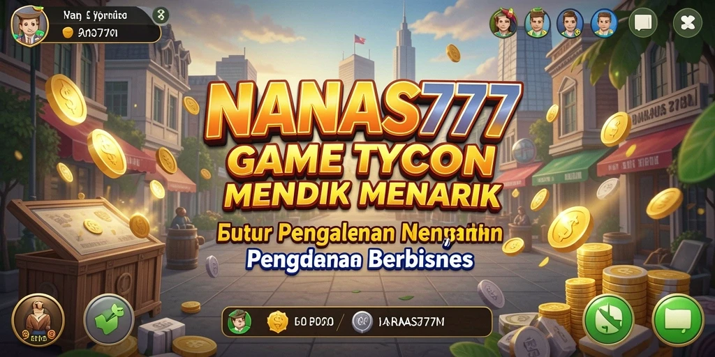 Screenshot NANAS777 menampilkan gameplay Tycoon yang menarik dan interaktif.
