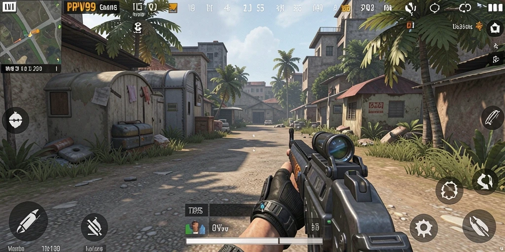 Tampilan menegangkan dari aksi gameplay PPV99 yang memukau.