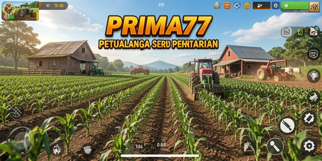 Tampilan menarik dari pengalaman bertani di PRIMA77.