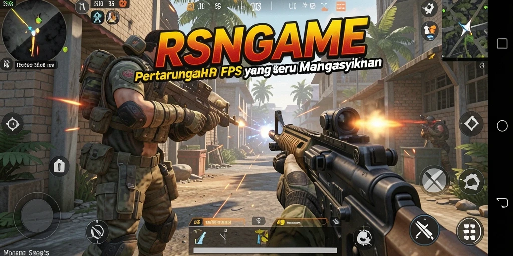 Tampilan gameplay RSNGAME yang mendebarkan dan penuh aksi.