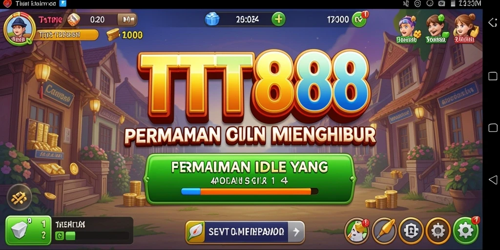 Tampilan gameplay TTT888 yang menarik dan menawan